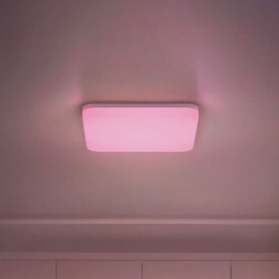 Hama LED plafondlamp 176666, Smart 22 cm Matter RGB CCT