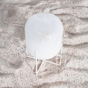 pulpo tafellamp Oda Small, wit/wit, hoogte 45 cm