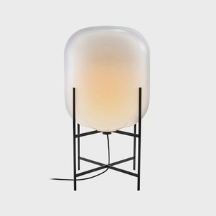 pulpo vloerlamp Oda Medium, wit/zwart, hoogte 85 cm