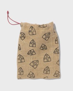 HEMA Jute zak 17x24 Sinterklaas