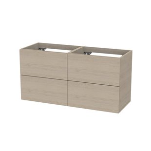 Wastafelonderkast Tiger Studio 120 cm Naturel Eik