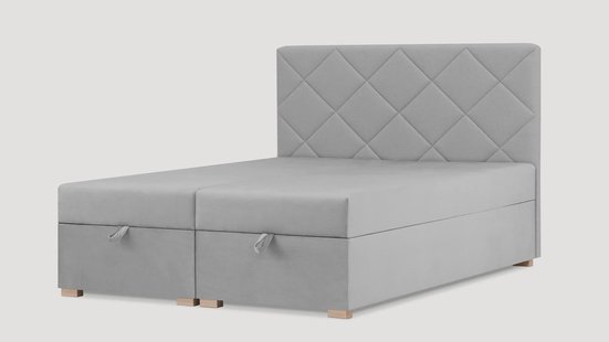Boxspring Checker met relaxfunctie 160 x 200 cm | NADUVI Collection