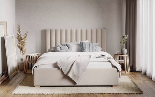 Bed Poppin velvet met opbergfunctie 160 x 200 cm | NADUVI Collection