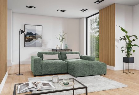 Hoekbank Rizza chenille rechts | NADUVI Collection