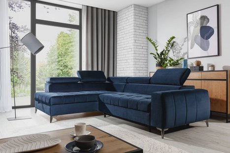 Hoekbank Tulis links velvet | NADUVI Collection