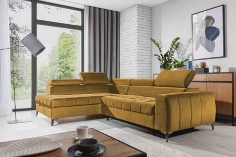 Hoekbank Tulis links velvet | NADUVI Collection Hoekbank Tulis links velvet | NADUVI Collection