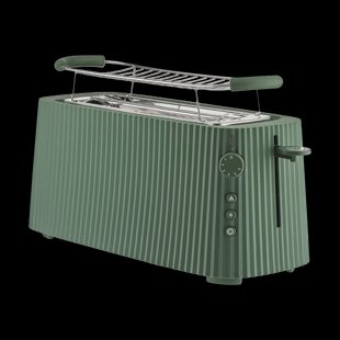 Alessi Plissé broodrooster dubbel Groen
