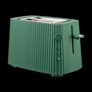 Alessi Plissé broodrooster Groen