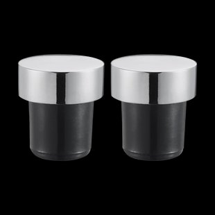 Dorre Valli wijnstoppers 2-pack 3 cm Chroom Dorre Valli wijnstoppers 2-pack 3 cm Chroom