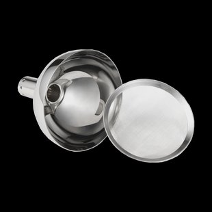 Dorre Valu dekantatietrechter met zeef Roestvrij staal