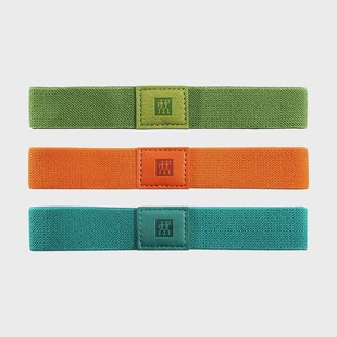 Zwilling Zwilling vacuümaccessoires elastische banden set Blauw-groen-oranje