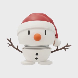 Hoptimist Hoptimist Soft Santa Snowman S figuur White Hoptimist Hoptimist Soft Santa Snowman S figuur White