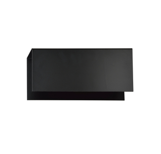 Emibig Tolos - wandverlichting - 24 x 10 cm - zwart