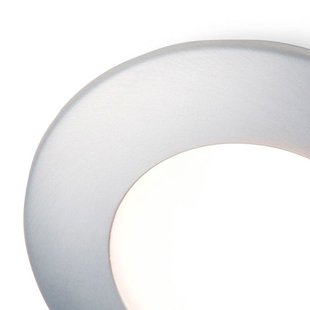 Aqua Round IP65 230V - satijn nikkel