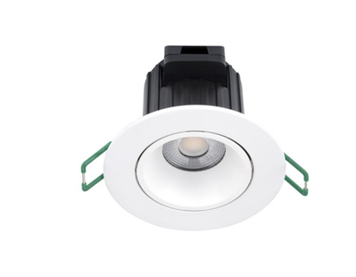 Sylvania Start Spot - inbouwspot - Ø 86 mm, 72mm inbouwmaat - 9W dimbare LED incl. - IP44 - wit