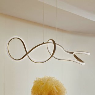 Lucande LED hanglamp Rodado, zwart, 110 cm, aluminium