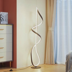Lucande LED vloerlamp Rodado, zwart, 132 cm, aluminium