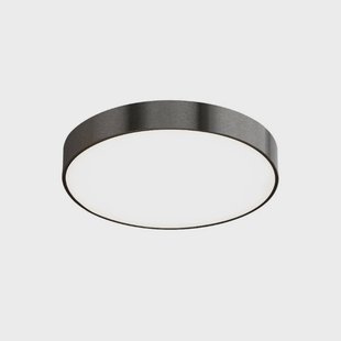 Argon Timur plafondlamp, antraciet, staal, Ø 34 cm