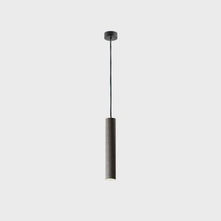 Argon Brenta hanglamp, antraciet, staal, Ø 6 cm, 1-lamp