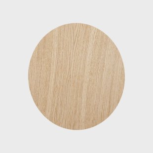 Argon Orios LED wandlamp, hout, Ø 20 cm, indirecte spot