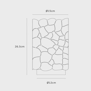 Lucide Almelo tafellamp, zwart/goud, Ø 15 cm, metaal