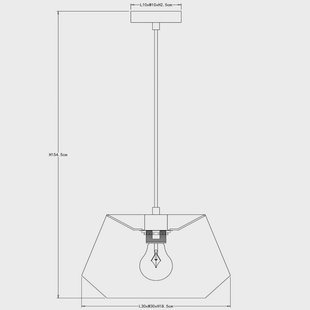 Lucide Hanglamp Jessica, zwart, 1-lamp, Ø 30 cm, katoen