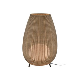 Bover LED terraslamp Amphora, 123 cm grafietbruin/beige