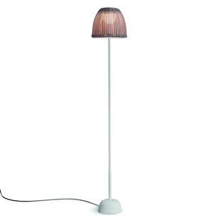 Bover LED vloerlamp Atticus 114, natuurlijk wit/beige, stekker