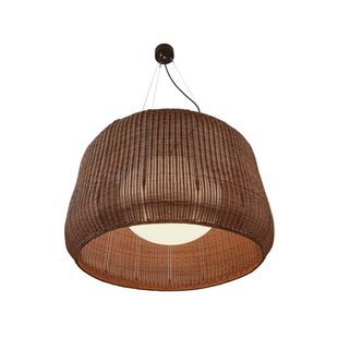 Bover LED buiten hanglamp Fora 90, grafietbruin/bruin