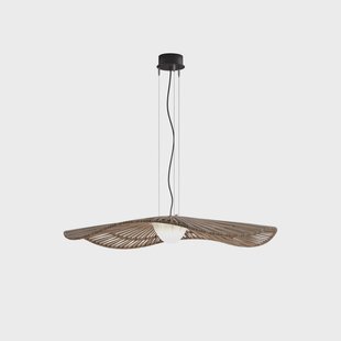 Bover LED buiten hanglamp Mediterránia, bruin, Ø 105 cm