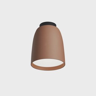 Bover LED buiten plafondlamp Moer, terracotta, aluminium/staal