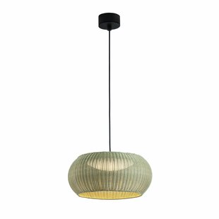 Bover LED buiten hanglamp Perris, bruin/beige, Ø 47 cm
