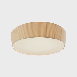 Bover LED plafondlamp Plafonet, Ø 60 cm, crèmekleurig