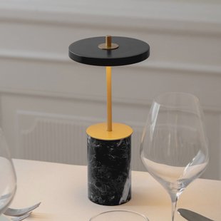 UMAGE LED oplaadbare tafellamp Asteria Move Mini zwart 26cm IP44