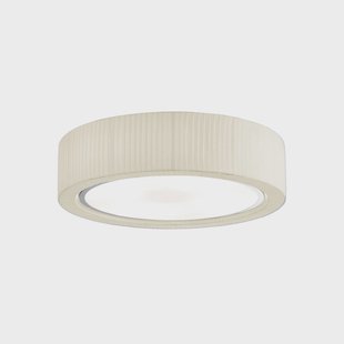 Bover LED plafondlamp Urban, zilver/crèmekleurig, Ø 60 cm