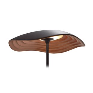 Bover LED tafellamp Valentina M/29, zwart/koper-kleurig