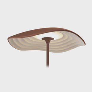 Bover LED tafellamp Valentina M/29, terracotta/wit