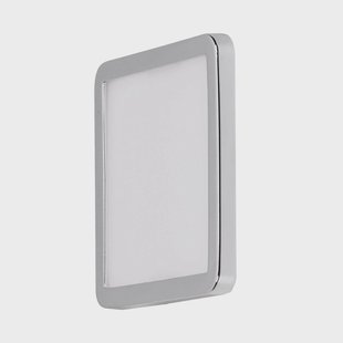 LightMe LED lamp GX53, mat, 6 W, CCT, chroom 11,2 cm