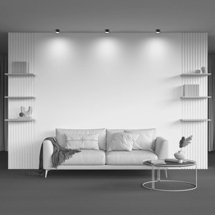 Maytoni downlight Hoepel, zwart, hoogte 5 cm Ø 8,5 cm aluminium GX53