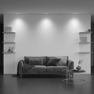 Maytoni plafond inbouwlamp Zoom wit 17 x 9 cm 2-lamps IP65