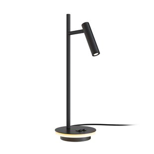 Maytoni Estudo LED tafellamp, zwart Hoogte 45,5 cm metaal