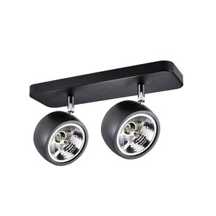 Zuma Line Lomo SL 2 - opbouwspot 2L - 30 x 10 x 17 cm - zwart