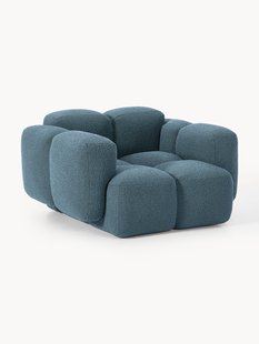 Loungefauteuil Tayla van boucl&eacute;
