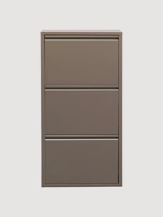 Wandschoenenkast Caruso met opklapbare vakken