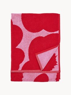 Dubbelzijdig handdoek Unikko van katoen, in verschillende maten