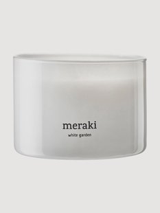 3-lonts geurkaars White Garden (cyclamen &amp; jasmijn)