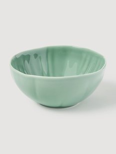 Porseleinen schalen Sali met reli&euml;f, 4 stuks