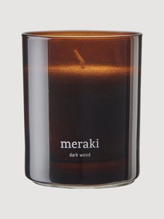 Geurkaars Dark Wood (nootmuskaat, kruidnagel &amp; amber)