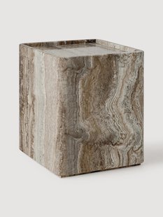 Travertijn bijzettafel Pietra