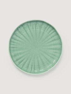 Porseleinen ontbijtborden Sali met reli&euml;f, 4 stuks